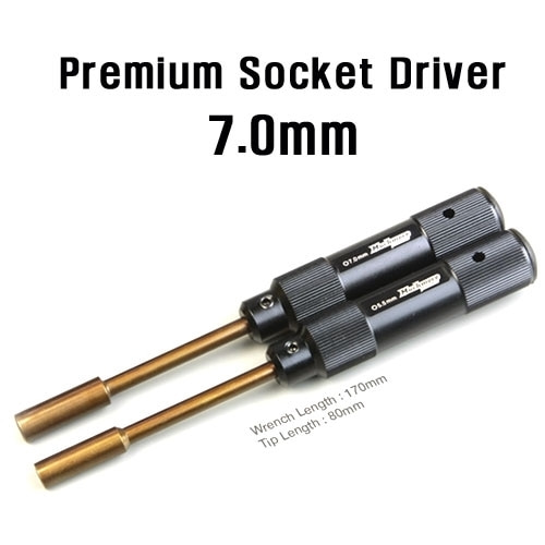 Premium Socket Driver 7.0mm (너트드라이버) (1개입)
