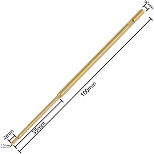 [매장입고][#BM0185] Allen Wrench Replacement Tip - Hex 1.5mm (HSS Titanium Plated)