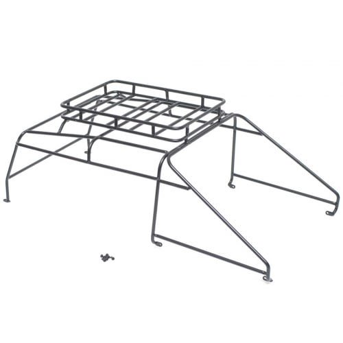 [#TRC/302215A] Adventure Metal Cage Rack w/ Luggage Tray for Team Raffee Co. Defender D110 Pickup