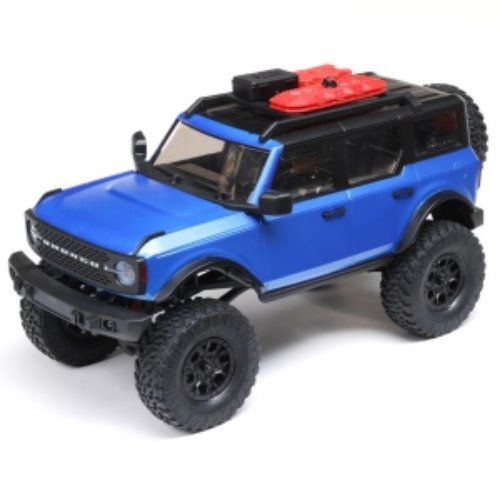 [매장입고][AXI00006T3]AXIAL 1/24 SCX24 2021 Ford Bronco 4WD Truck Brushed RTR, Blue