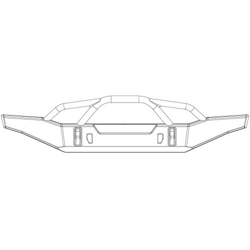 [#97400918] JT4 Front Bumper Assembly (크로스알씨 메뉴얼 품번 216201)