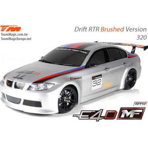 (풀 카본-RTR 전동 드리프트) E4D MF Drift Car Silver Ver. RTR-320