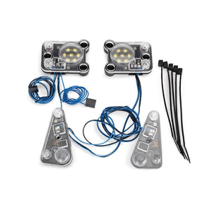 LED headlight/tail light kit TRX-4 디펜더바디용 전조등/후미등 AX8028 레귤레이터 필요