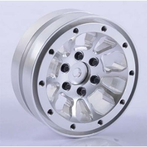 [#Z-W0179] [2개｜링 별도] Silver 1.9&quot; Universal Beadlock Wheel (D2)