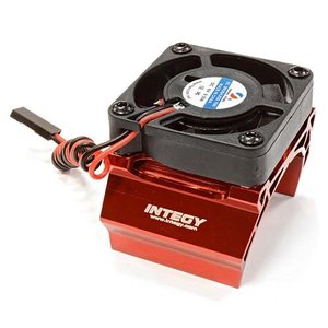 [#C25791RED] High Speed Cooling Fan+Heatsink Mount for 40mm O.D. Motor (Red)
