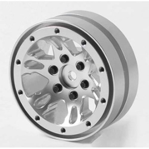 [#Z-W0175] [2개｜링 별도] Silver 1.9&quot; Universal Beadlock Wheel (D1)