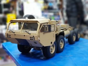 1/12 RC US Military Truck Model Metal 8*8 Chassis Car Motor P802 밀리터리 사막색