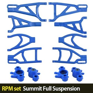 [RPM set] Summit Full Suspension A-arms (Blue)