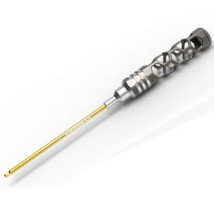 [AM-420130] ARROW MAX BALL DRIVER HEX WRENCH 3.0 X 120MM V2 (Spring Steel &amp; Titanium Nitride Coated