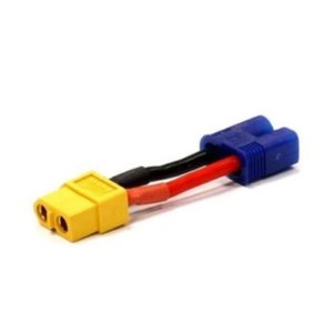 [#BM0052] Connector Adapter - EC3 Male to XT60 Female (5cm/14AWG)