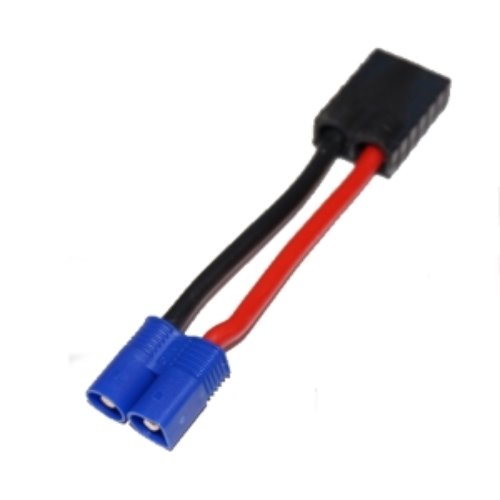 [#BM0050]Connector Adapter - EC3 Male to Traxxas Female (5cm/14AWG)