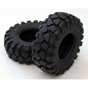 [#Z-T0052] [2개] Rock Crusher X/T 1.9&quot; Tires (크기 106.6 x 38.9mm)