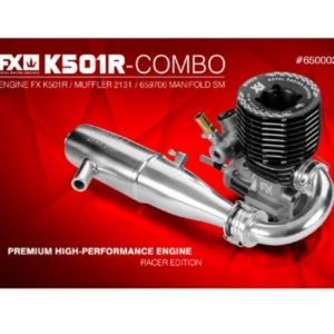 (콤보셋트) FX ENGINE - K501R - Combo: Engine + Muffler 2131 + 659706 Manif. SM