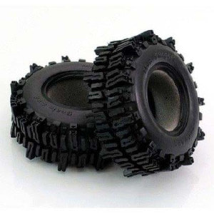 [#Z-T0050] [2개] Mud Slingers 1.9&quot; Tires (크기 93 x 35.5mm)