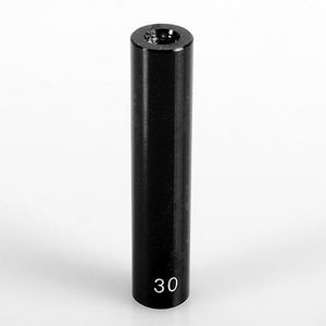 [단종] [#Z-S1459] [4개입] 30mm (1.18&quot;) Internally Threaded Aluminum Link (Black) (4)