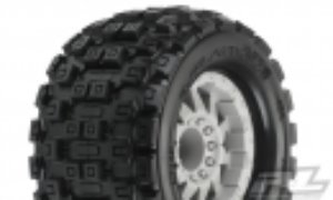 AP10127-25 Badlands MX38 3.8&quot; (Traxxas Style Bead) All Terrain Tires Mounted