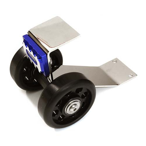 Metal Machined Wheelie Bar Kit for Traxxas X-Maxx 4X4 (Blue)