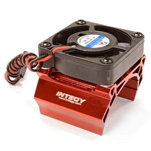 [C25794RED]High Speed Cooling Fan+Heatsink Mount for 36mm O.D. Motor (Red)Slash 장착 (Velineon® 3500)