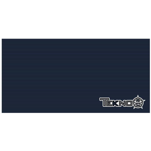 TKR1121 Pit Mat (Tekno RC logo dark blue 2’x4′) / 테크노 피트매트!