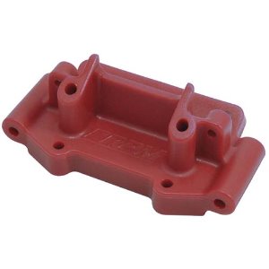 [#73759] Red Front Bulkhead for most Traxxas 1:10 scale 2wd Vehicles
