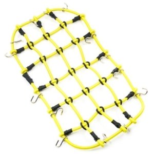 [#YA-0560YW] 1/10 RC Crawler Scale Accessory Luggage Net 200mm x 110mm Yellow