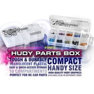 [298012]HUDY Parts Box - 10-Compartments - 132 x 62mm (휴디 각종 파트 박스)