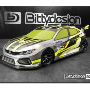 [BDFWD-190HCF]BITTY DESIGN - HC-F, 1/10 FWD 190mm for Front Wheel Drive Car (Clear)