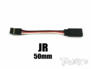 [EA-008-5]JR Extension with 22 AWG heavy wires 50mm 5pcs.