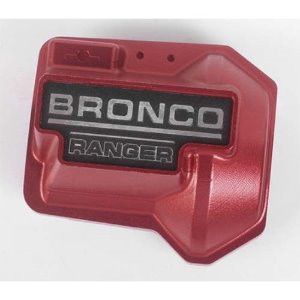 [#VVV-C0483] Alu. Diff Cover for Traxxas TRX-4 &#039;79 Bronco Ranger XLT (Red)