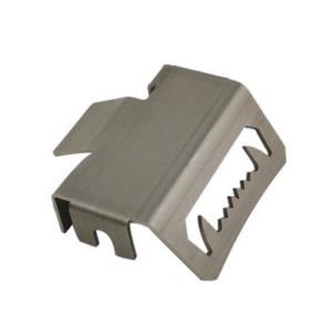 (TRX-4 옵션파트) Heavy Front/Rear Differential Fender Protector -Silver for (TRX-4) / Stainless Steel Armor Skid Plate