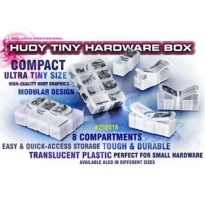 [298018]HUDY Tiny Hardware Box - 8-Compartments - 97 x 69mm (휴디 각종 파트 박스)