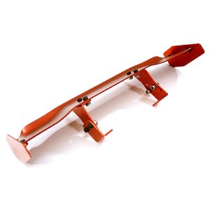Realistic 1/10 Size Aluminum Rear Wing 165mm Width (Red)