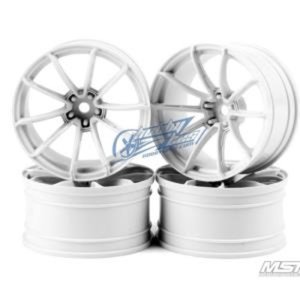 MST White GTR wheel offset 9 (4 PCS)