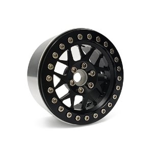 [R30021]2.2&quot; Aluminum beadlock crawler wheels (Black) (4) - 한대분