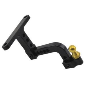 [DTSM01021]Aluminum Trailer Drop Hitch Receiver Towball for 1/10 RC Cars