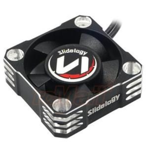 Slidelogy Aluminum Storm V2 Cooling Fan 30X30mm Silver/Black