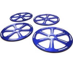 [C25935BLUE](셋업 휠) Setup Wheel (4) for 1/8 On-road / GT, GT8, Touring