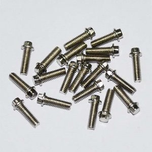 [#Z-S0418] [20개] Miniature Scale Hex Bolts (M2.5 x 8mm) (Silver)