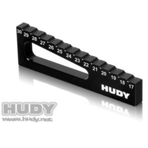 [107720] HUDY CHASSIS RIDE HEIGHT GAUGE 17MM TO 30MM FOR 1/8 &amp; 1/10 OFF-ROAD