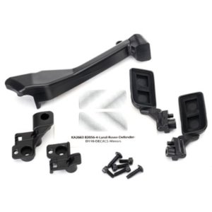 Mirrors, side (left &amp; right)/ snorkel/ mounting hardware (fits #8011 body)디펜더