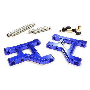 Billet Machined Lower Suspension Arm for Tamiya Scale Off-Road CC01 (Blue)