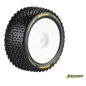 [L-T3135WH] T-PIRATE 1/8 Truggy Tire SPORT Compound / 1/2 offset Yellow Rim / 본딩완료 (반대분)