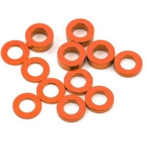 3mm Washer Set Orange (0.5mm/1.0mm/2.0mm)