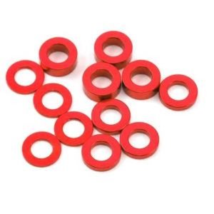 3mm Washer Set Red (0.5mm/1.0mm/2.0mm)