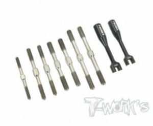 64 Titanium Turnbuckle Set (For TEKNO NB48 2.0) (#TB-190)