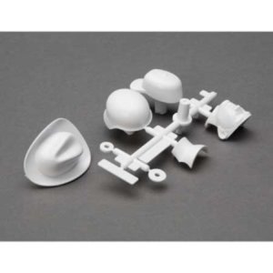 [AXI31635]Drivers Head and Hat Set (White)