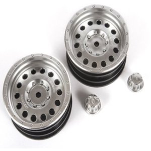 1.9 Method MR307 Hole Wheels, Satin Silver (2)
