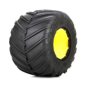 [LOS45014]Monster Claw Tire L/R w/insert (2)