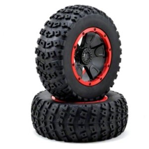 Losi Desert Buggy XL Left &amp; Right Pre-Mounted Tire Set (2)