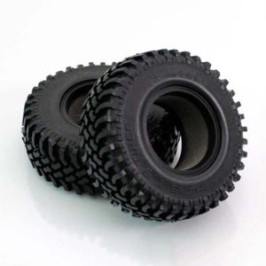 [#Z-P0009] [낱개 1개입] Mud Thrashers Single 1.9&quot; Scale Tire (크기 97.9 x 37mm)